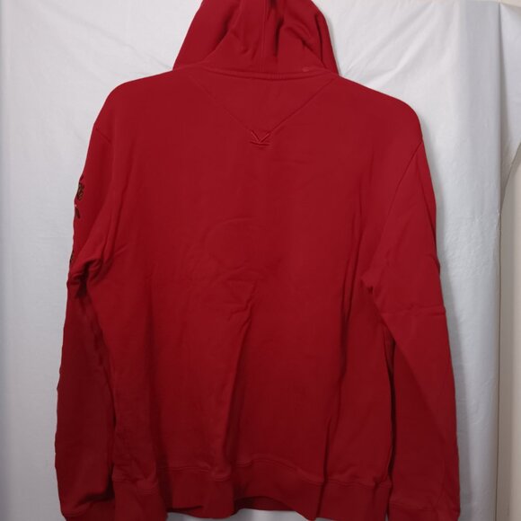 KENZO RED EYE EMBROIDERY HOODIE SWEATSHIRT - Picture 13 of 15